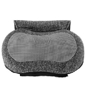 USB Micro-suede Cover Foam Padding Heat Shiatsu Back Neck Massage Pillow